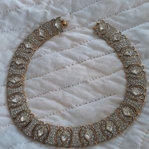 1960s rhinestone necklace Vintage